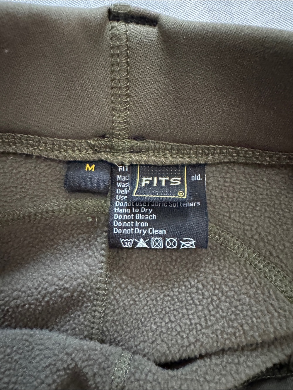 Olive Green Performance Riding Leggings - Picture 5 of 7